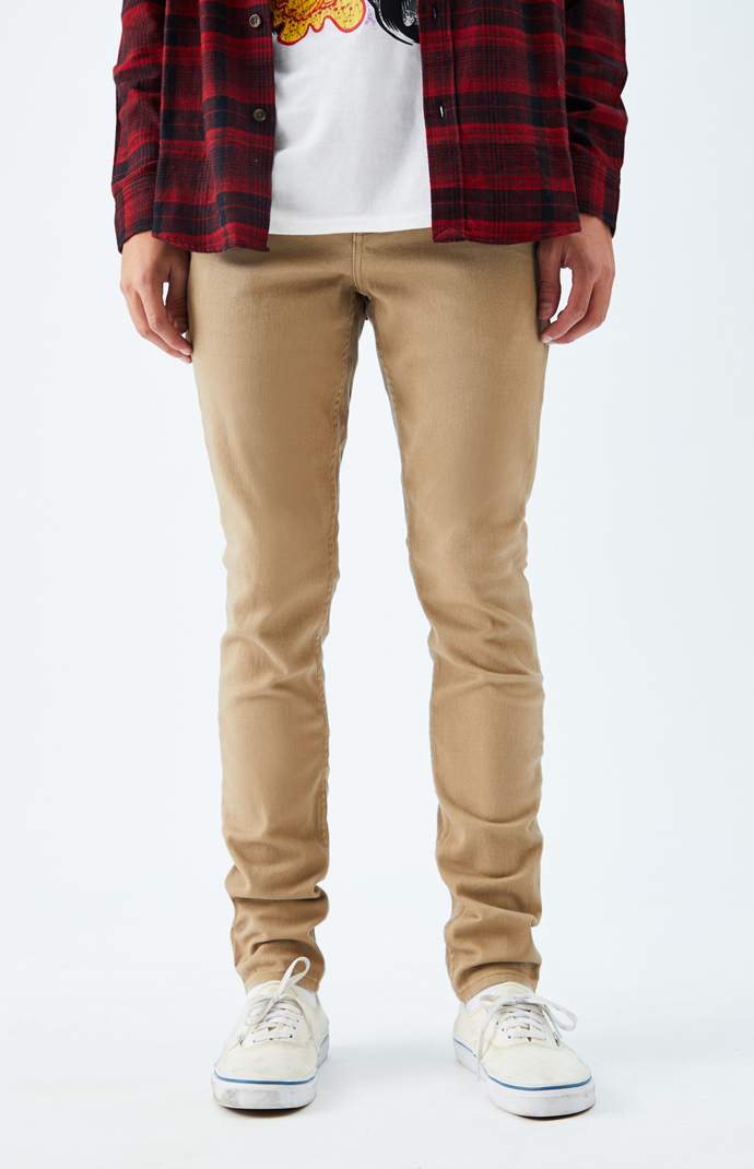 Pacsun khaki skinny discount jeans