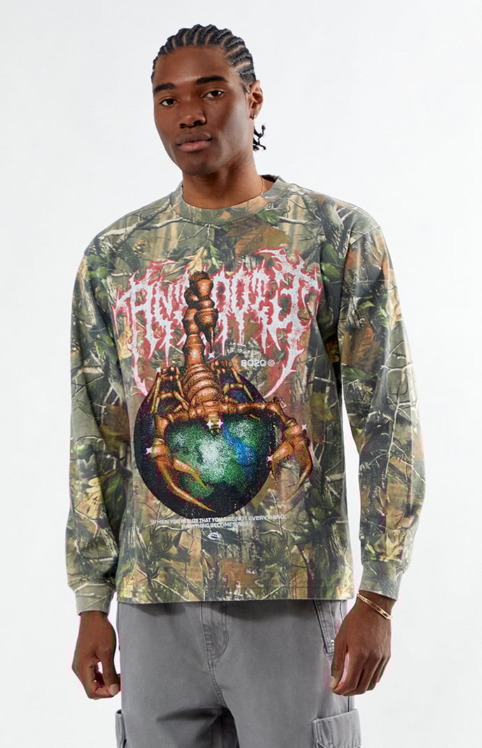 BAPE sta camo long sleeve shirt psyche A Bathing Ape Size S