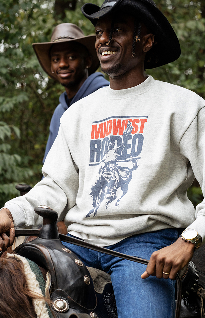Midwest Kids Rodeo Crew Neck Sweatshirt | PacSun