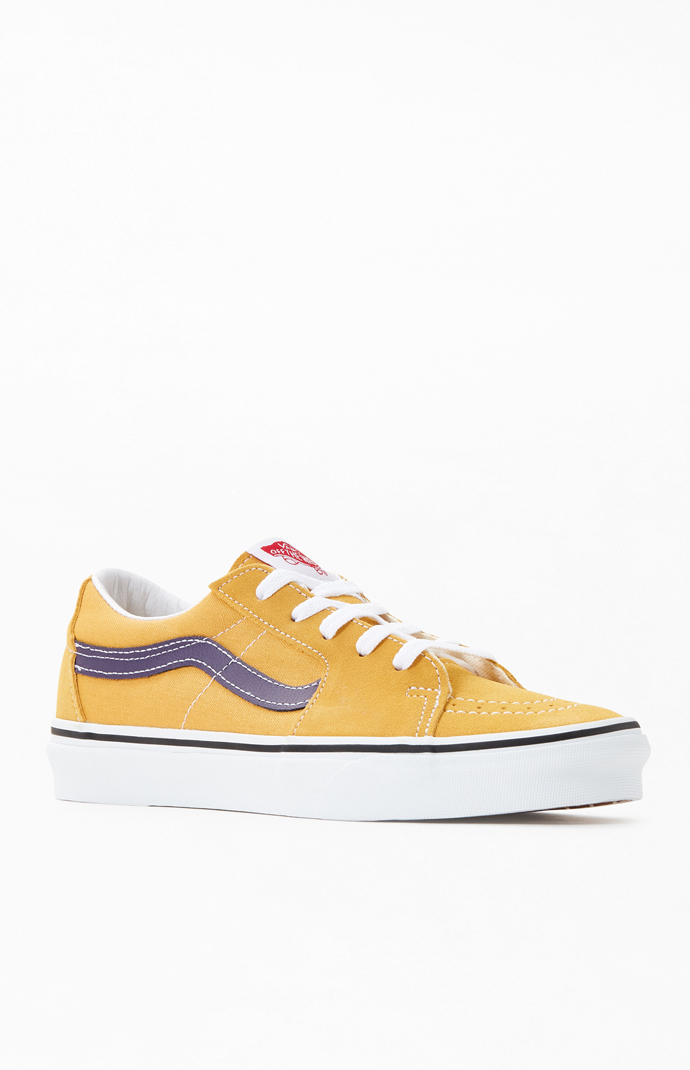 vans sk8 low womens gold
