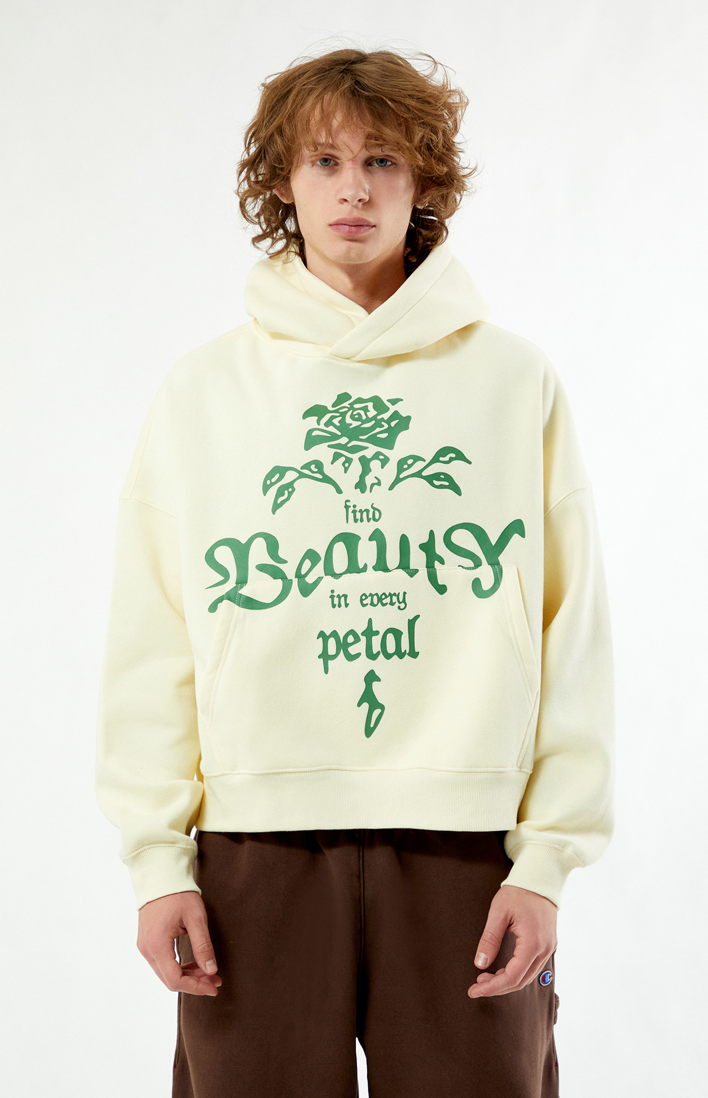 Pacsun Beauty In Every Petal Cropped Hoodie | Pacsun