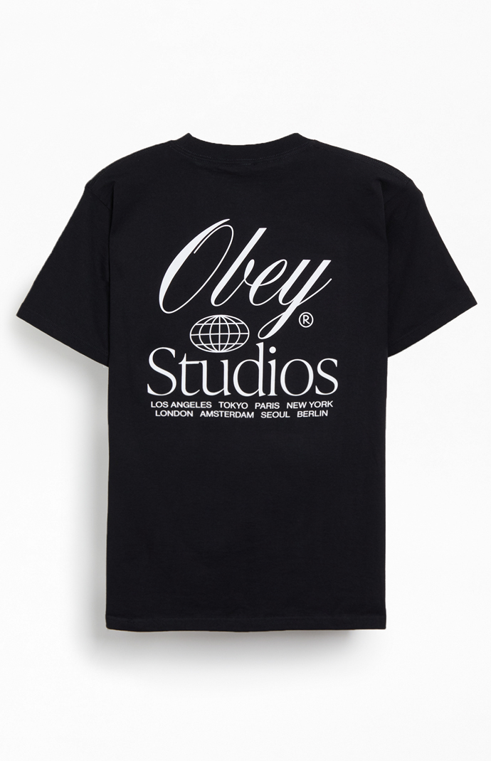 Obey Studios Worldwide Classic T-Shirt | PacSun