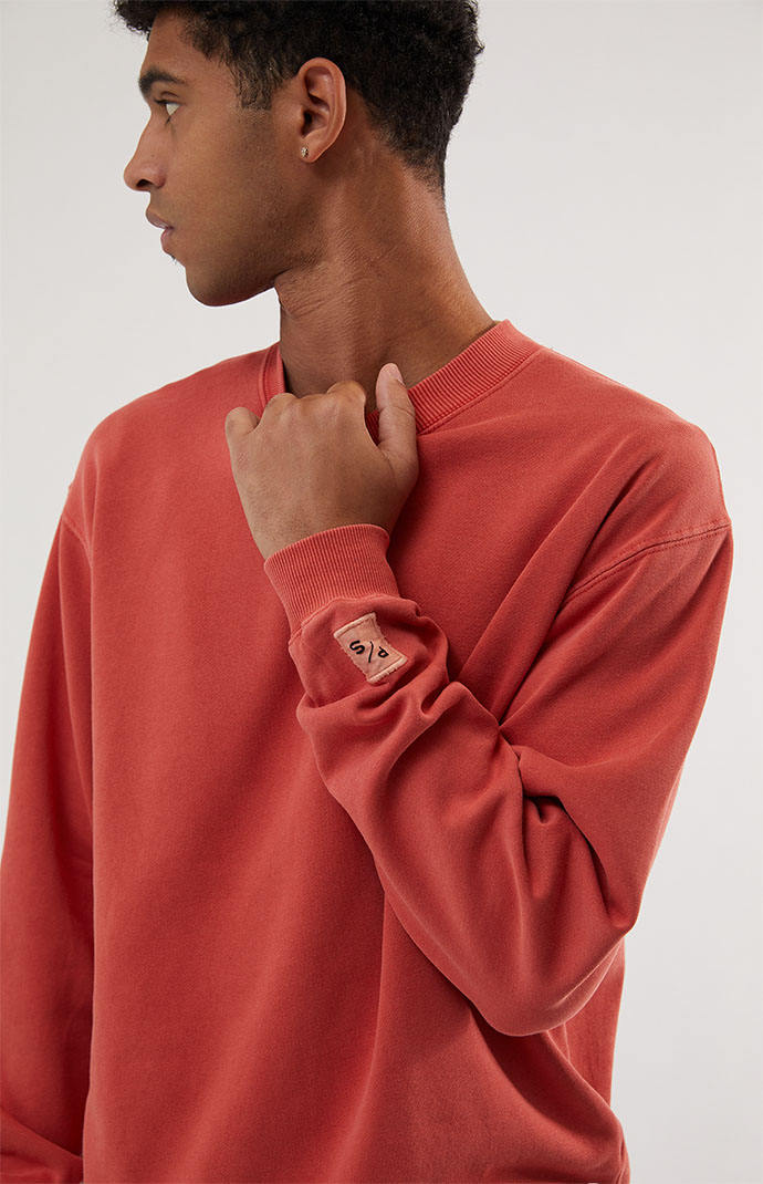 Red crewnecks hotsell