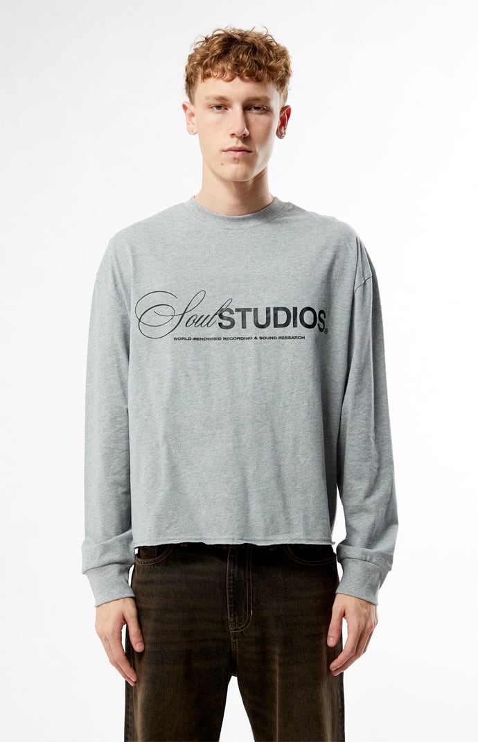 Pacsun Soul Studios Cropped Long Sleeve T-Shirt | Pacsun
