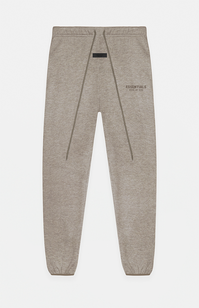 Fear of God Essentials Heather Grey Sweatpants PacSun