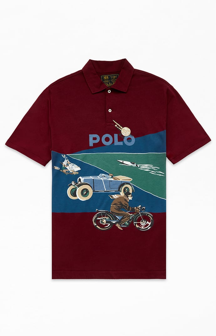 VINTAGE POLO RALPH LAUREN - POLO SHIRT - STRIPED | Depop