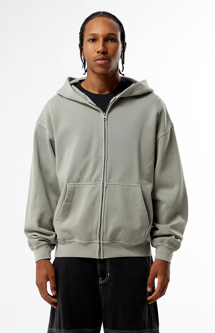 Pacsun Vintage Washed Full Zip Hoodie | PacSun