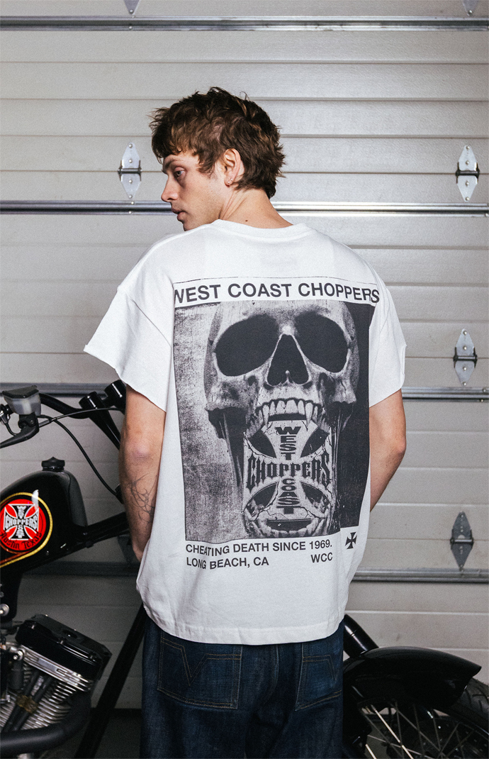 West Coast Choppers Cheating Death Cap Sleeve T-Shirt | Pacsun