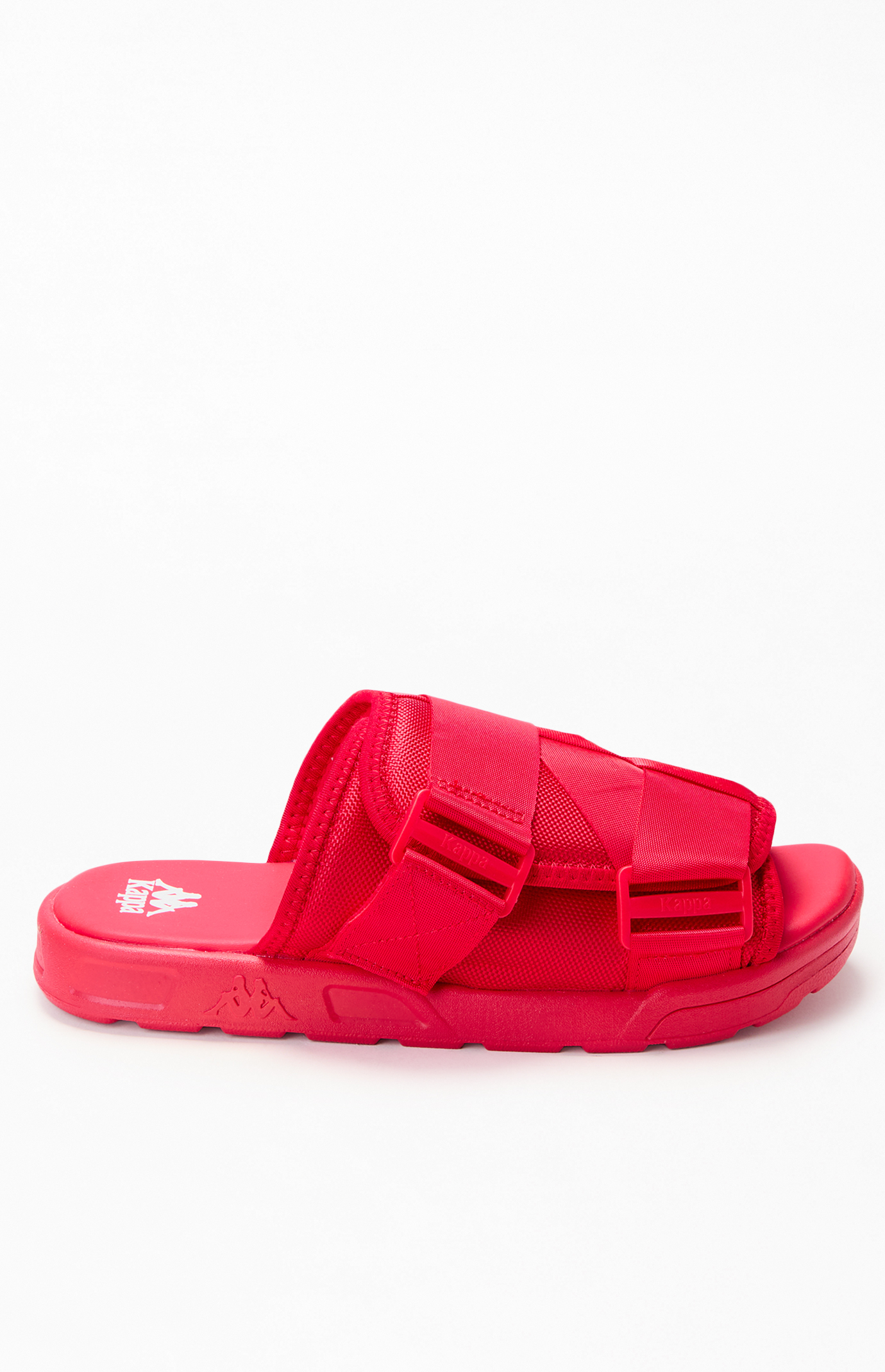 Kappa Red Authentic Bastian 1 Slide Sandals | Pacsun