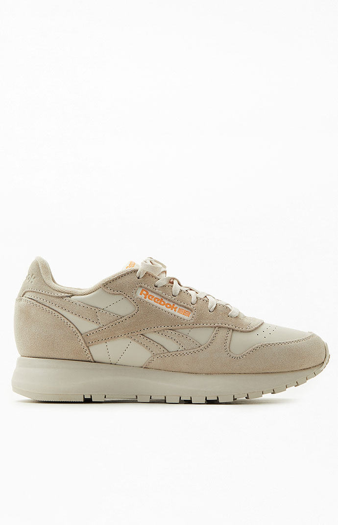 Reebok Women's Beige Classic Leather Suede |