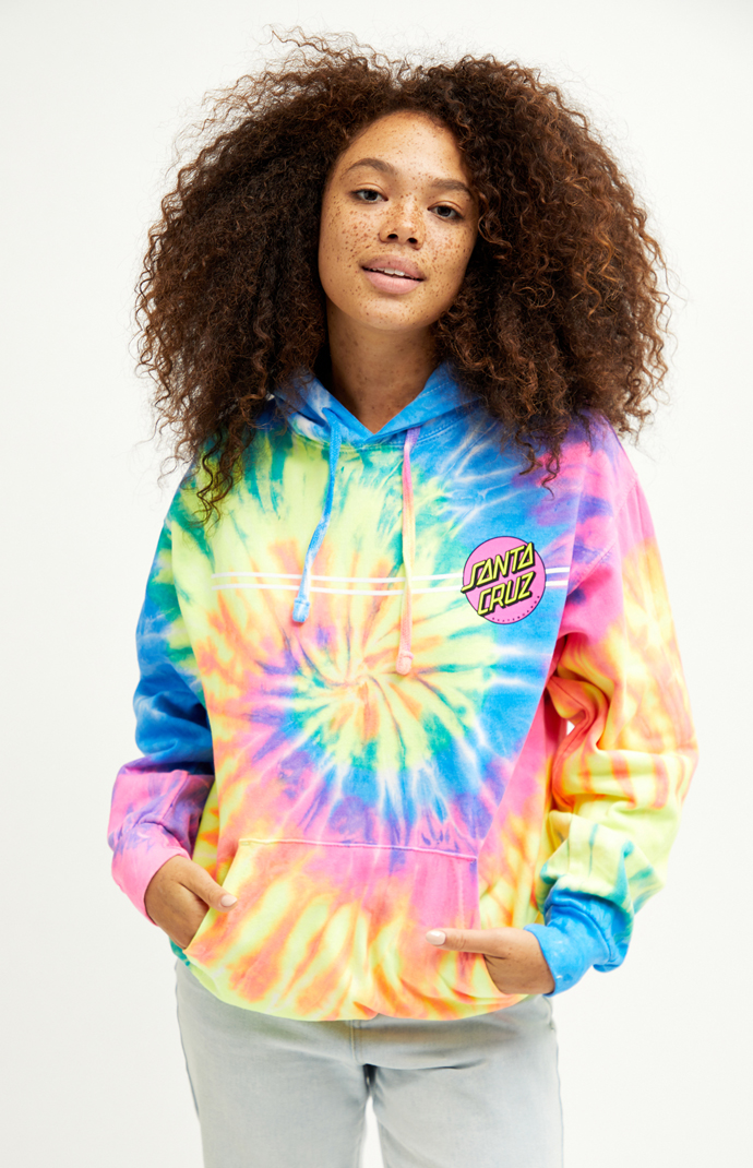 Santa Cruz Other Dot Rainbow Zip Hoodie PacSun