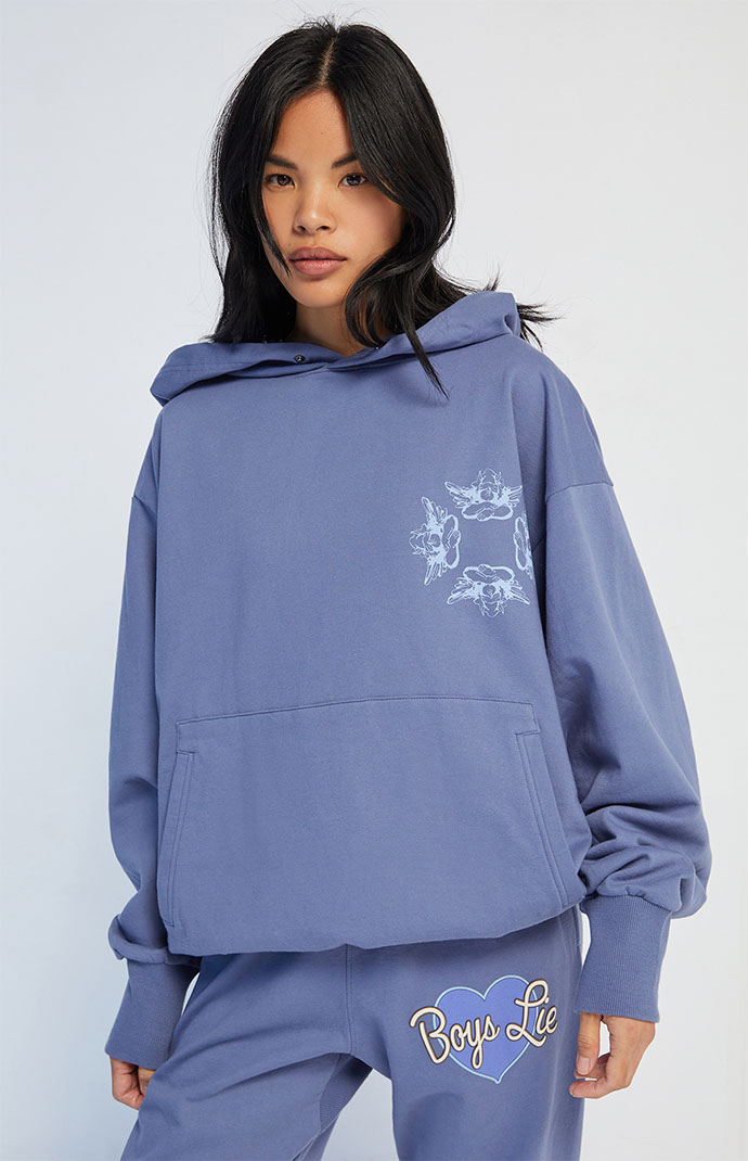 Boys Lie Navy Unbreakable Hoodie PacSun