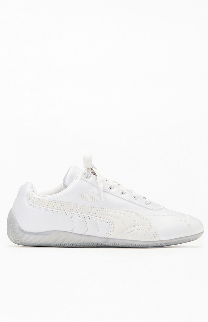 adidas Women's White Speedcat Anodized Sneakers | Pacsun