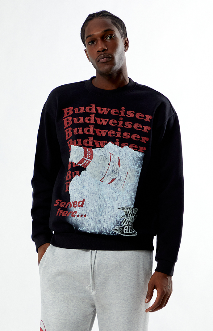Budweiser By PacSun Ice Crew Neck Sweatshirt | PacSun