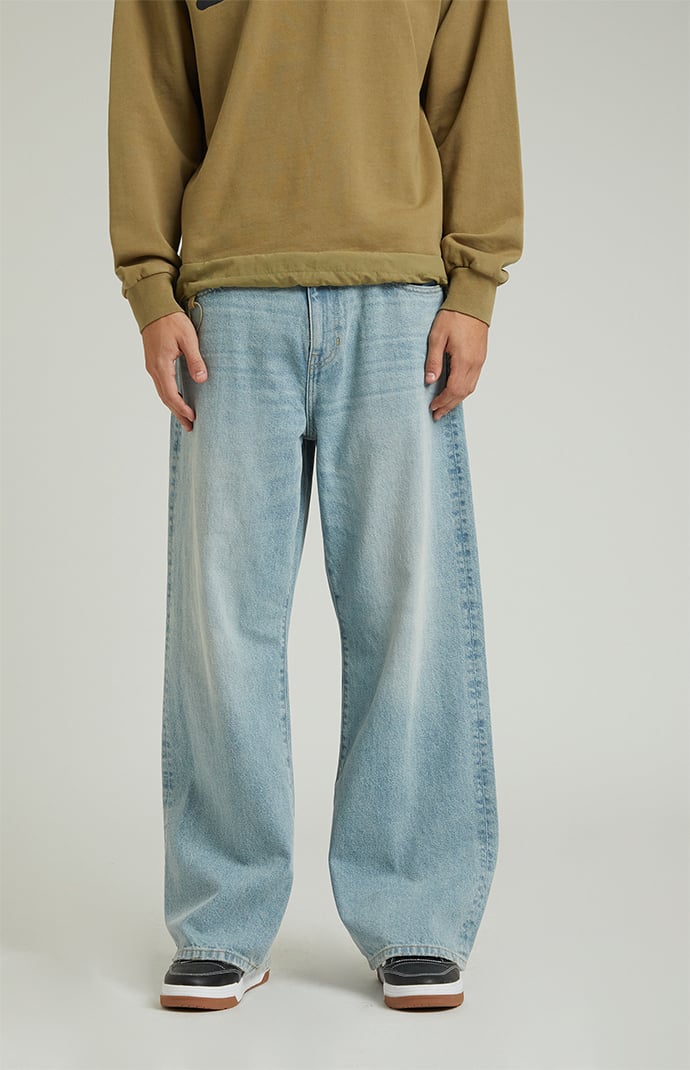 Pacsun Light Wash Extreme Baggy Jeans | PacSun