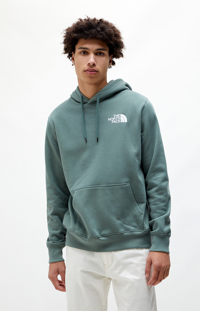 The North Face Olive Recycled Box NSE Hoodie PacSun