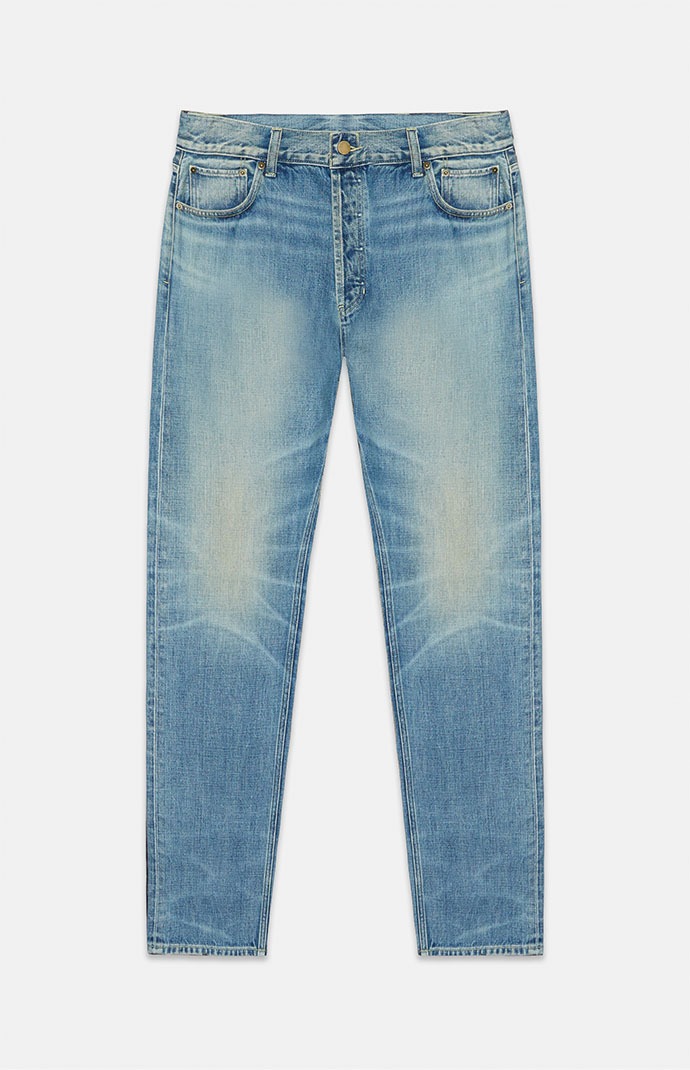 Fear of God Essentials Indigo 5-Pocket Jeans | PacSun