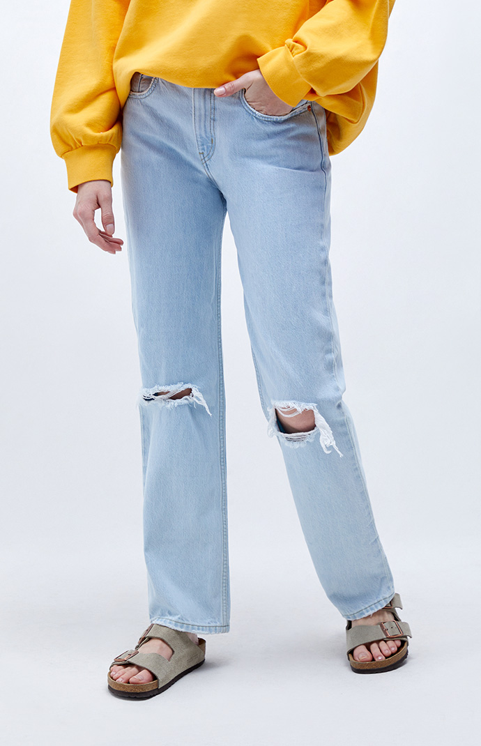 Levi's Low-Pro Charlie Won Ripped Jeans 