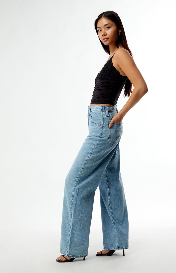 Levi's®xNIKE Baggy Jean \"Light Indigo\" Buy Levi's x Nike Baggy Jean 'Light Blue' - 002TN 0000 | GOAT
