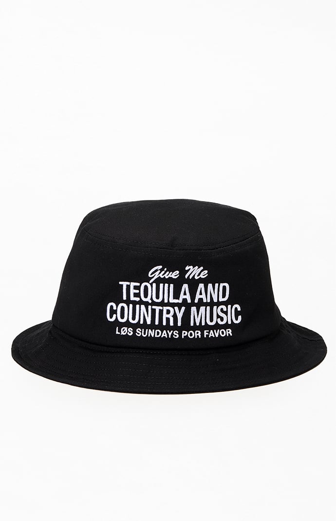 Los Sundays Black Tequila and Country Music Bucket Hat | Pacsun