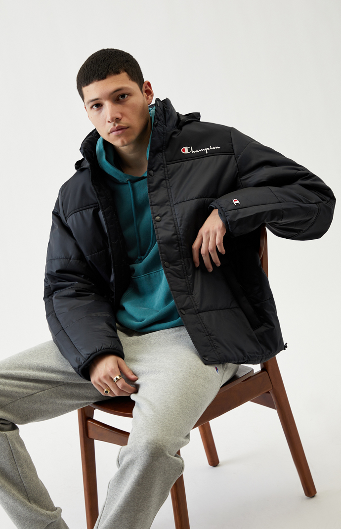 Champion jacket pacsun hotsell