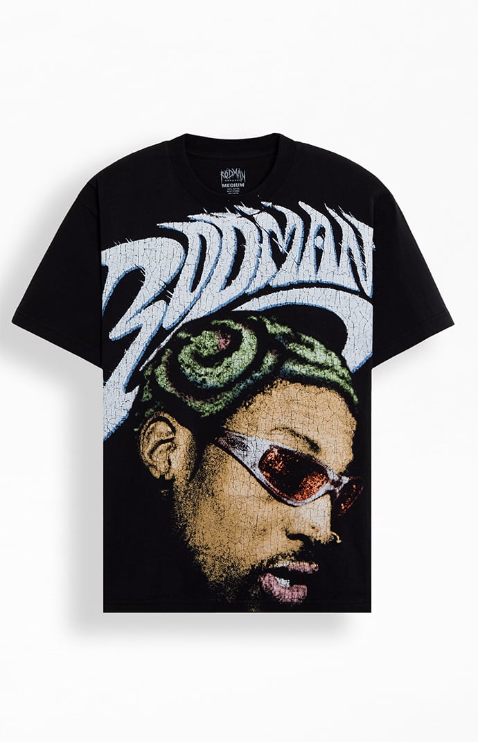 限定セールをすべて All Head Tribal BRAND RODMAN Over T-Shirt Oversized Print トップス