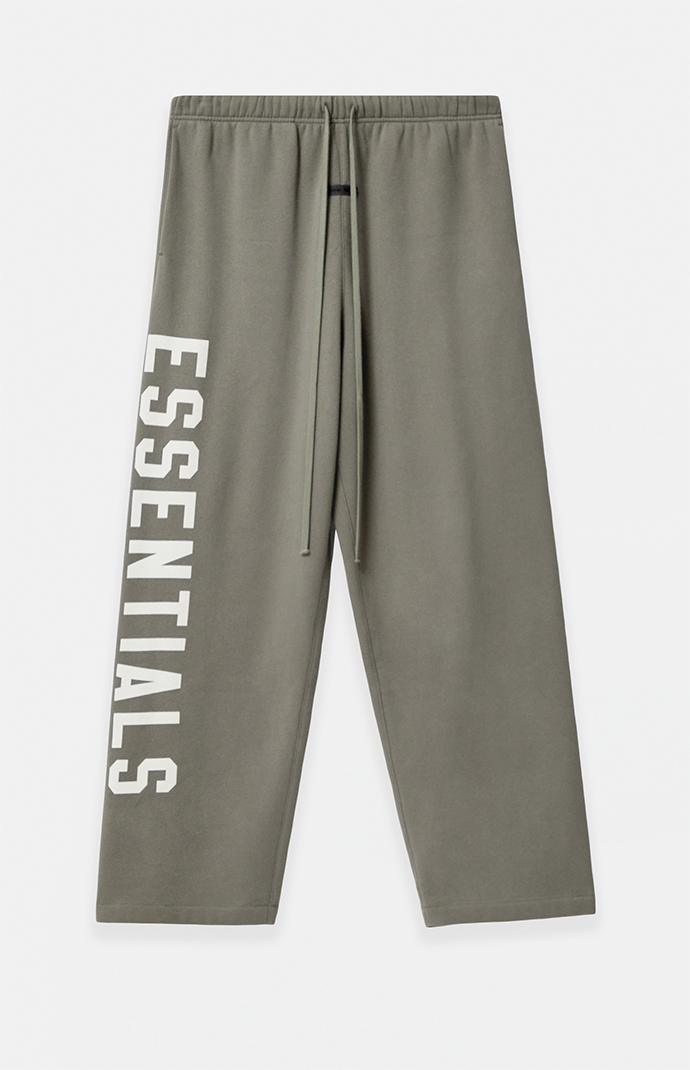Fear of God ESSENTIALS Moss Lounge Fleece Baggy Sweatpants | PacSun