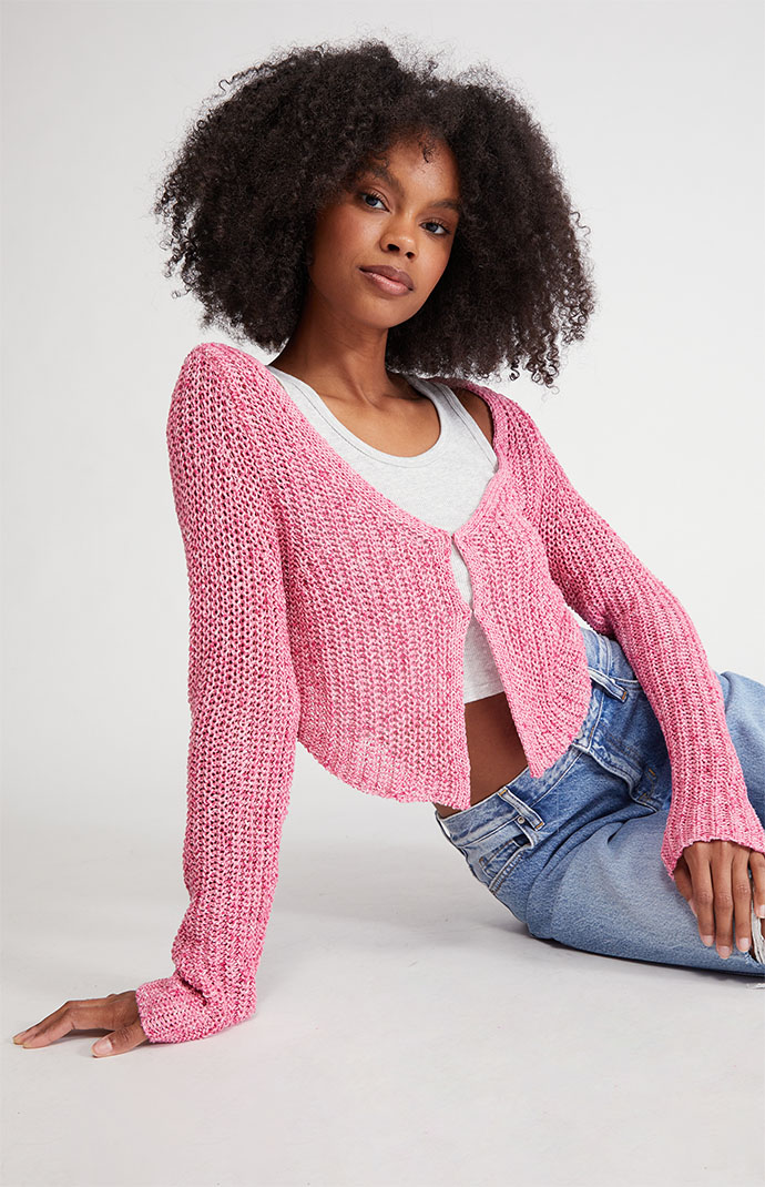 La top hearts cardigan