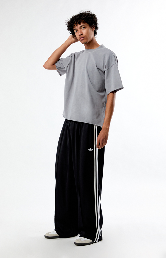 adidas Black Baggy Track Pants | Pacsun