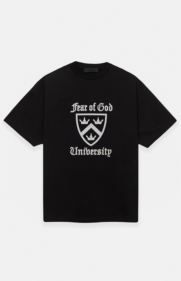 贅沢品 Fear PacSun | T-Shirt Neck Crew Heavy Black Essentials God of Tシャツ/カットソー(半袖/袖なし)