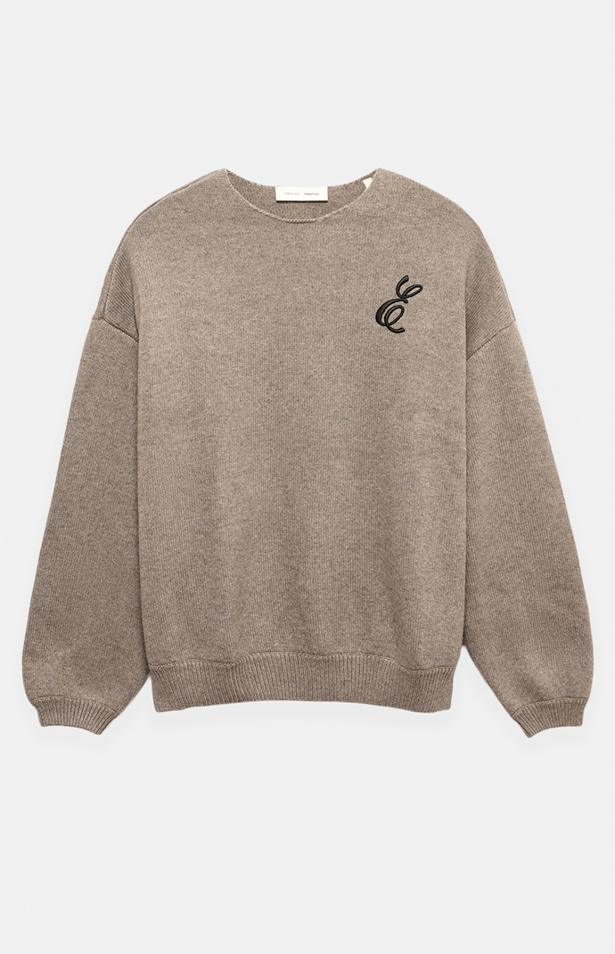 Fear of God ESSENTIALS Homestead Heather Waffle Knit Crew Neck