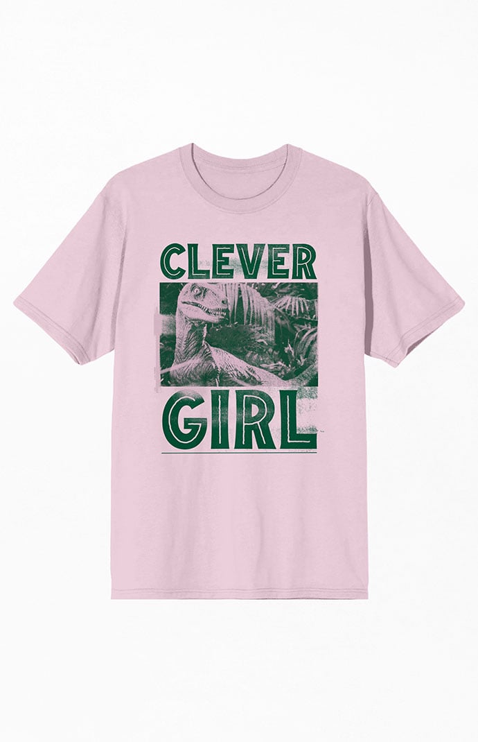 Girls jurassic park best sale shirt
