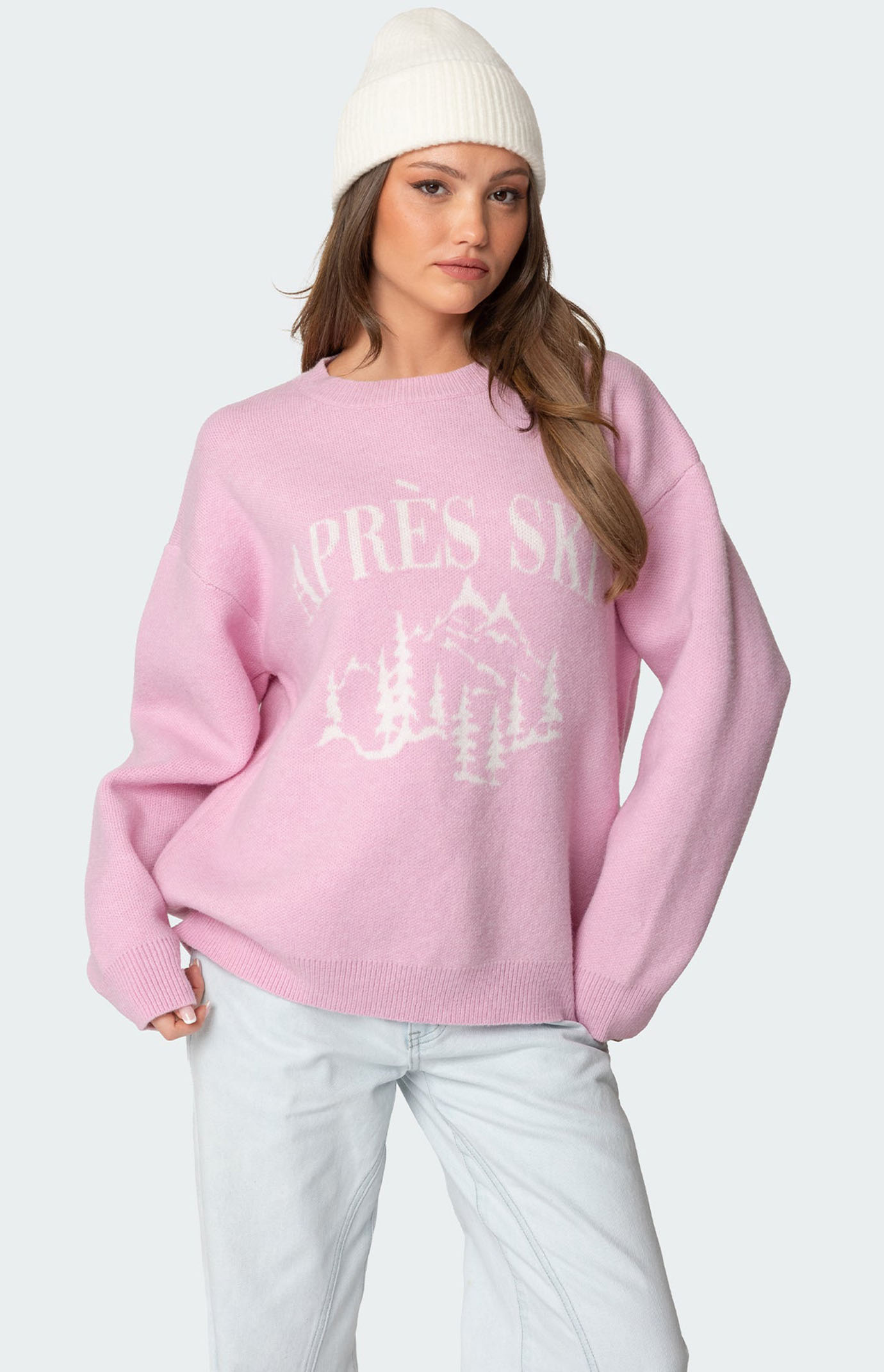 Edikted Apres Ski Oversized Sweater | PacSun