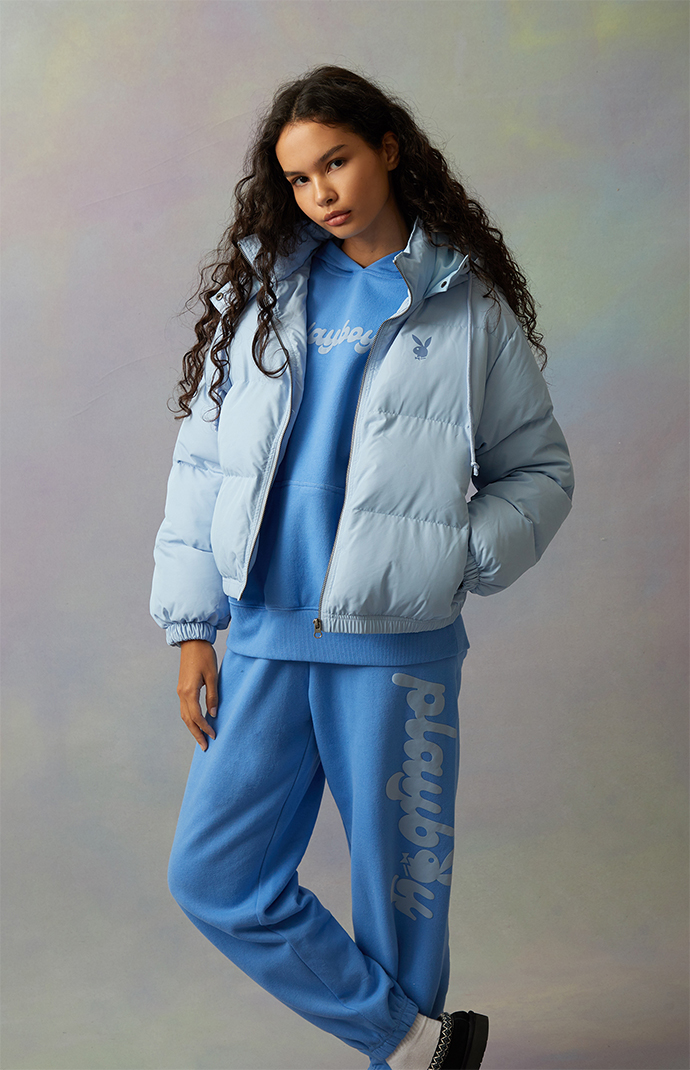 Playboy by pacsun best sale nylon puffer jacket