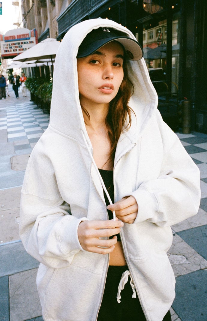 Christy hoodie zip cheap up