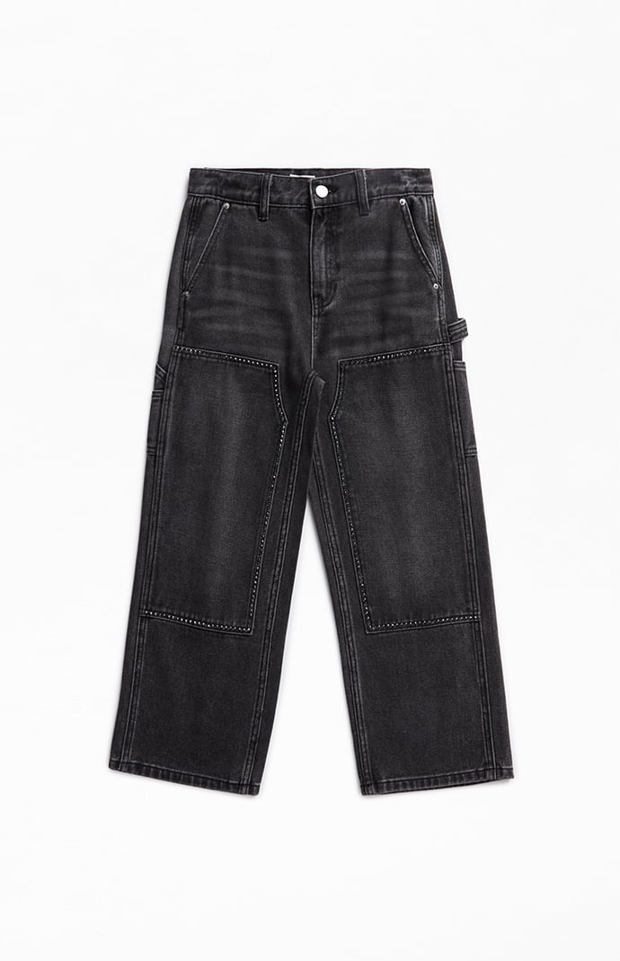 EZKATON正規品★24SS★Carpenter Denim Pants EZKATON正規品☆24AW☆Tin washing damage denim pants