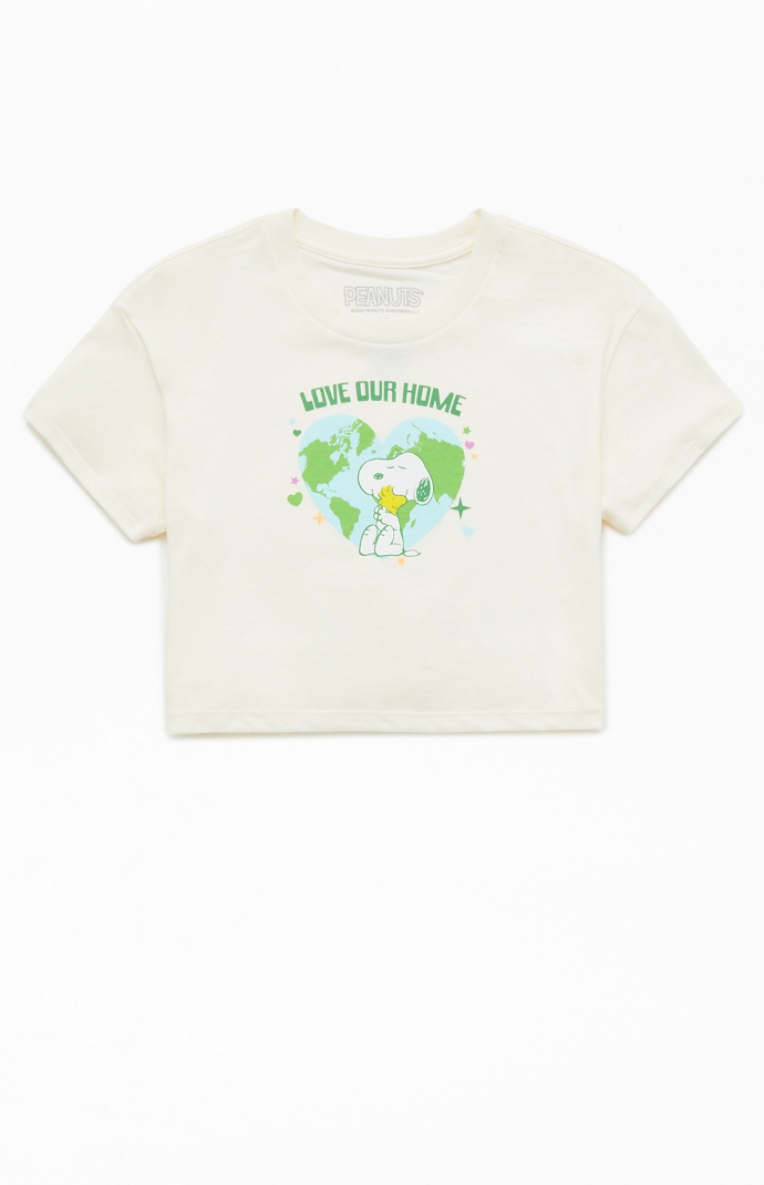 Koton Baby Mädchen Snoopy T-Shirt – Kurzarm, Baumwolle, Größe 12/18 Monate, Orange