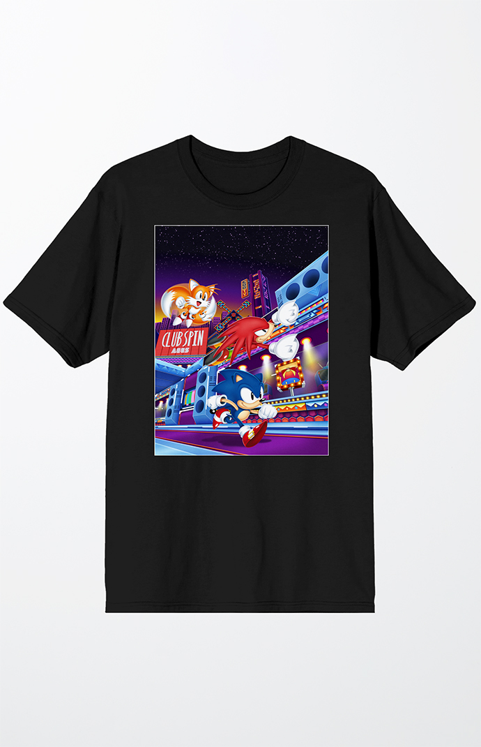 Sonic Tails Mania Game T Shirt PacSun
