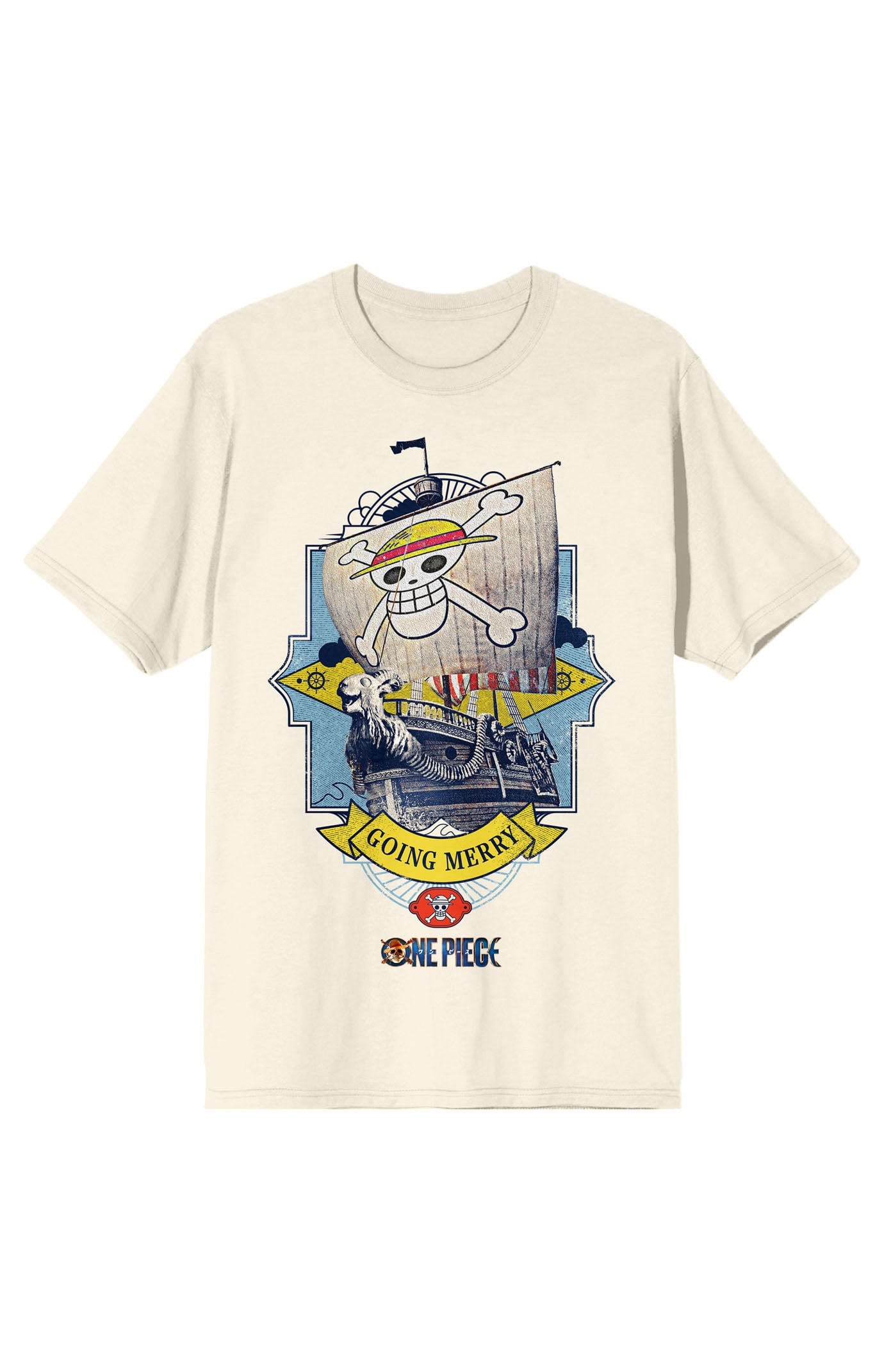 One Piece Live Action Going Merry Pirate Ship T-Shirt | Pacsun