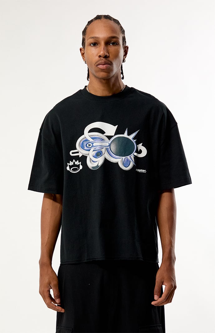 トップス SHOOP SS26 LAYERED DRAPE T-SHIRT SHOOP SS26 LAYERED DRAPE