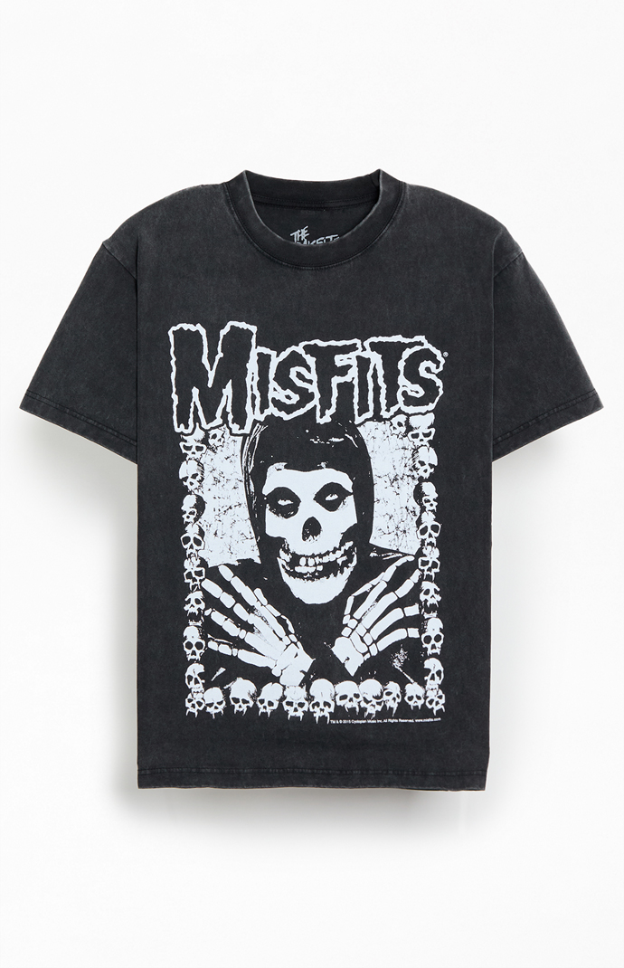 The Misfits Skull Vintage Wash T-Shirt | Pacsun