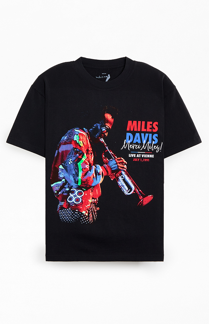 新品]'87 マイルスデイヴィス Budweiser Jazz Fes Tee