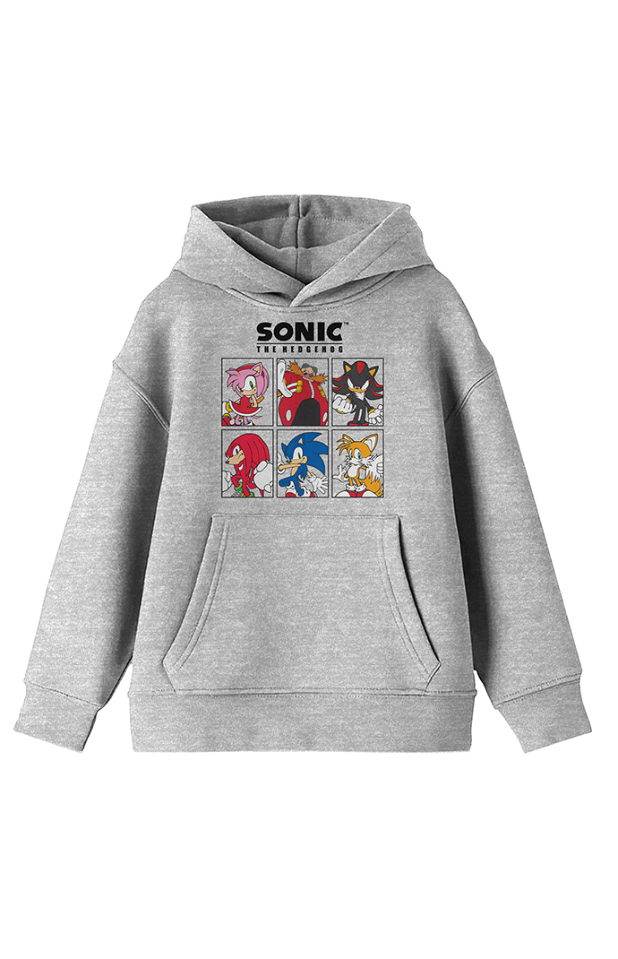Sonic the hedgehog hoodie kids clearance