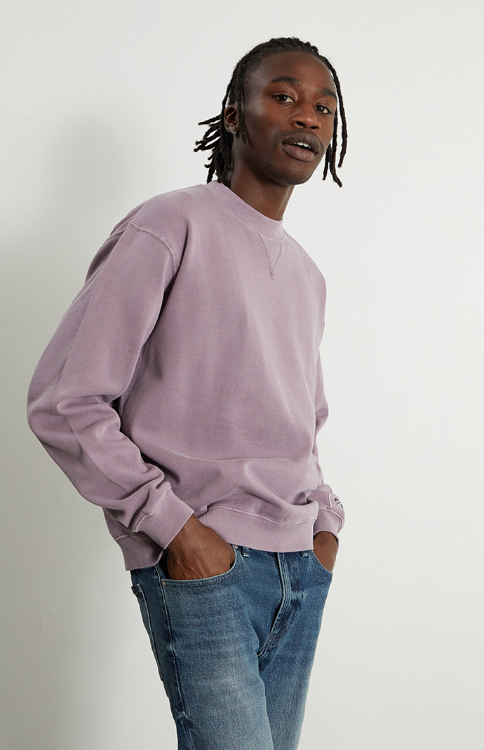 PacSun Purple Vintage Wash Crew Neck 