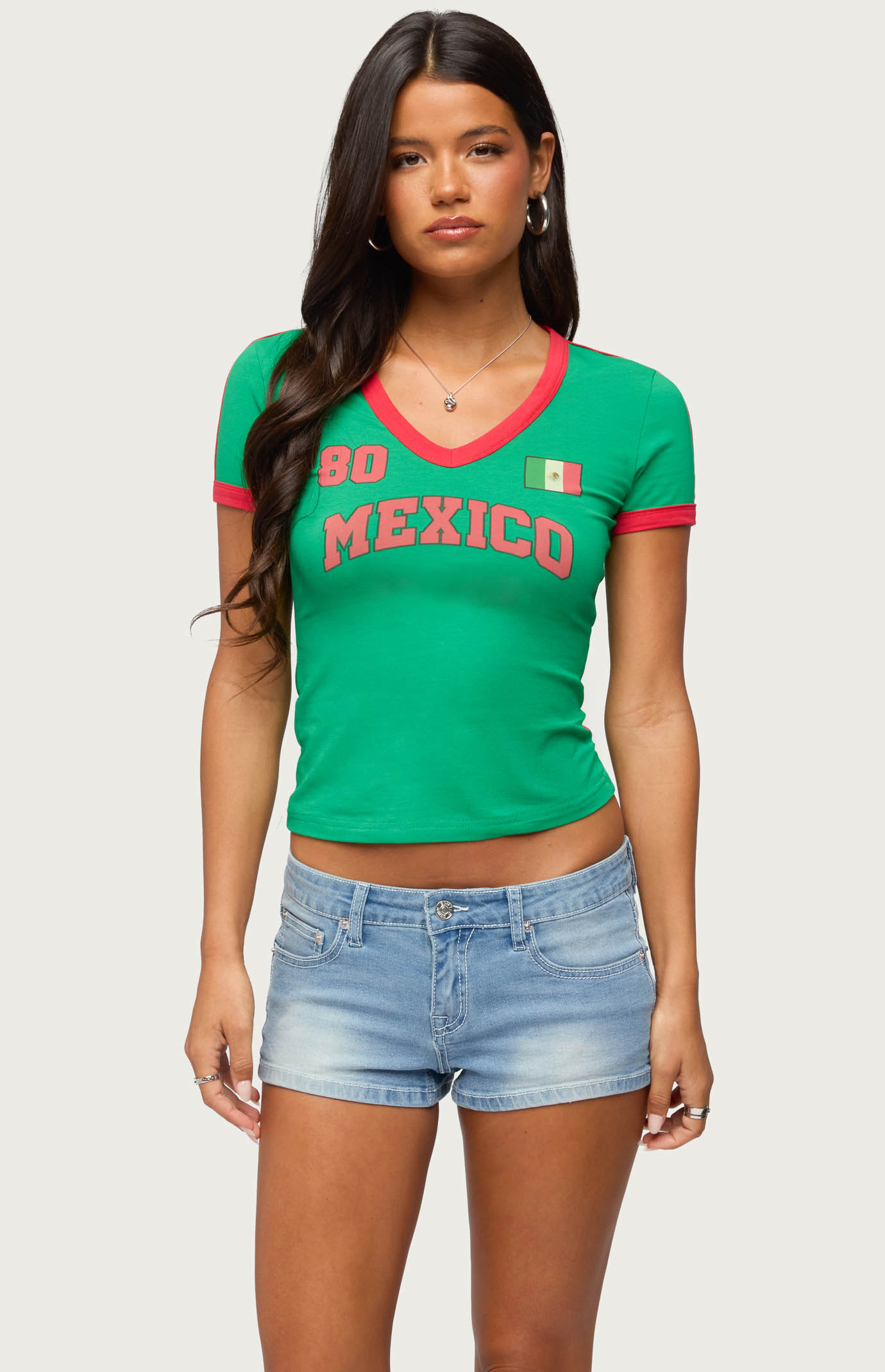 メキシカンカットソー メキシカンカットソー Mexico Tulum Graphic Tee