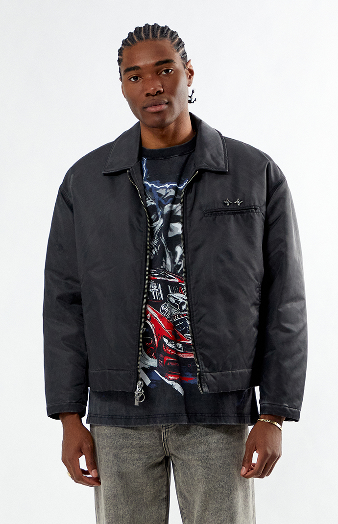 ジャケット・アウター vintage far jacket nylon jacket sullen Pacsun Washed Nylon Jacket | PacSun