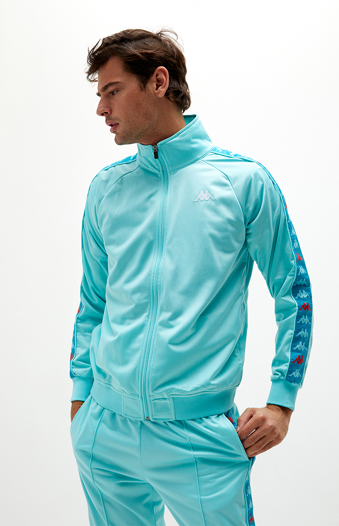 kappa blue track jacket