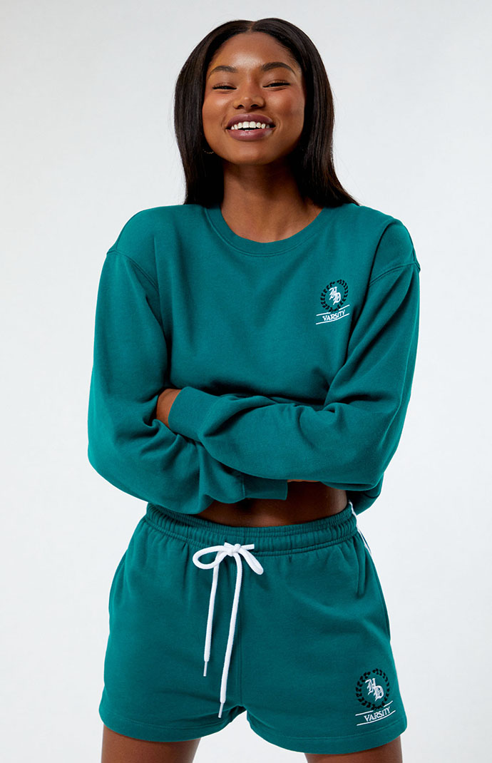 Womens varsity shorts store