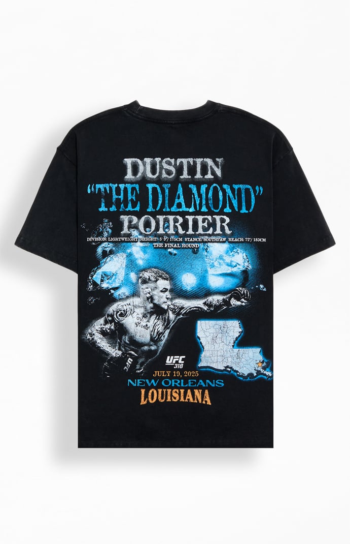 UFC Dustin The Diamond Poirier Last Dance Oversized T-Shirt | PacSun