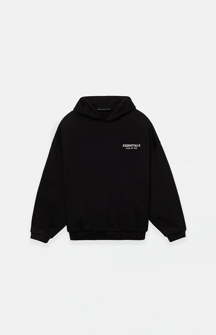 Fear of God Essentials Kids Black Fleece Hoodie | Pacsun Fear of God Essentials Kids Black Fleece Hoodie | Pacsun